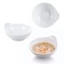 Imagem de Kit 2 Travessas 25 Cm Fundas + 4 Tigelas Ramequim 260 Ml + 4 Mini Tigelas Molheira 150ml Melamina Premium Bestfer