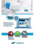 Imagem de kit 2 Travesseiro Frostygel Fibra 100% Poliester  Fibrasca