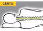 Imagem de Kit 2 Travesseiro Ortopédico Pescoço E Coluna + Capa