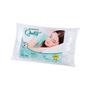 Imagem de Kit 2 Travesseiros 50x70cm Quality Fibra Super Soft Siliconada e Poliéster Antialérgico Branco - Cel