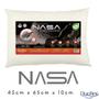 Imagem de Kit 2 Travesseiros Duoflex NASA-X 45x65x10cm NS3209 Com Espuma Viscoelástica
