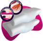 Imagem de Kit 2 Travesseiros Ergonômico - I wanna sleep - Cervical Original, suporte ideal para a coluna. Contra dores no pescoço e coluna, insônia e ronco