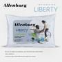 Imagem de Kit 2 Travesseiros Liberty 50x70cm 180 Fios Altenburg Macio