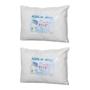 Imagem de Kit 2 Travesseiros Pluma de Ganso 40x130 Antialergico - Celiflex