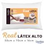 Imagem de Kit 2 Travesseiros Real Látex Duoflex 50x70x16