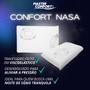 Imagem de Kit 2 Travesseiros Viscoelástico Comfort Nasa Sono Macio Toque Suave 50x70cm