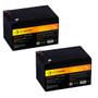 Imagem de Kit 2 Un Baterias Seladas 12V 12ah GetPower - Vrla (AGM)