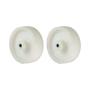 Imagem de Kit 2 un roda 512 nylon 5 pol 110kg p/ rodízio