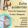 Imagem de Kit 2 Un. Trava Gaveta Segurança Proteção Bebe Envio Com Nf.