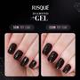 Imagem de Kit 2 und Top Coat Fixador Risqué Diamond Gel Cremoso 9,5ml