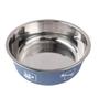 Imagem de Kit 2 uni comedouro / bebedouro de inox com pe antiderrapante 500ml