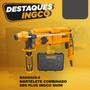 Imagem de Kit 2 Uni - Ingco Martelete Combinado SDS Plus 800w220-240V