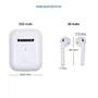 Imagem de Kit 2 Unidades Fone Ouvido Bluetooth Tws Sem Fio I12 Touch