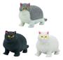 Imagem de Kit 2 Unidades Gatinha Estica Apertar Cat Squish Fidget Toy