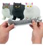 Imagem de Kit 2 Unidades Gatinha Estica Apertar Cat Squish Fidget Toy