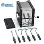 Imagem de Kit 2 Varal De Parede Retratil Recohivel Inox 30 Metros