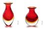 Imagem de Kit 2 Vaso Mini Médio e Alto (Vermelho/Âmbar/Cristal) - CÁ D'ORO - 15587 /15590