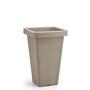 Imagem de Kit 2 Vasos Quadrado Grande 19,5L Resistente Horta Jardim Plantas Ervas Flores