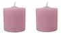 Imagem de Kit 2 Velas Decorativas Aromática De Rosa