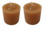 Imagem de Kit 2 Velas Perfumadas Com Aroma De Canela - Cor Marrom