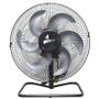 Imagem de Kit 2 Ventiladores Mesa Chão 50cm Bivolt 110V 220V 200W Turbo Turbão 6 Pás GF Vitalex Preto