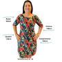 Imagem de Kit 2 Vestidos Feminino Moda Evangélica Ocasional Liganete