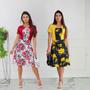 Imagem de Kit 2 Vestidos Moda Evangelica Midi Feminino