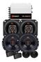 Imagem de Kit 2 Vias 6  JBL 62VMS80 160W + Par Alto Falantes 4  Triaxiais JBL 4TRMS80 160W + Módulo TS400x4