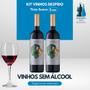 Imagem de Kit 2 Vinho Sem Álcool Despido Tinto Suave - 750Ml Nacional