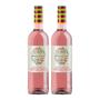 Imagem de Kit 2 Vinhos Frisante Mosketto Pink Rosé Itália 750ml