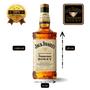 Imagem de Kit 2 Whiskey Jack Daniel's Honey 1.000ml com 2 Copos de Vidro de 250ml para Whisky