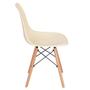 Imagem de KIT - 2 x cadeiras Charles Eames Eiffel DSW - Base de madeira clara