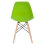 Imagem de KIT - 2 x cadeiras Charles Eames Eiffel DSW - Base de madeira clara