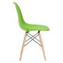 Imagem de KIT - 2 x cadeiras Charles Eames Eiffel DSW - Base de madeira clara