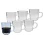 Imagem de Kit 2 Xicara Caneca Taça De Vidro Café Chá Cappuccino 90ml