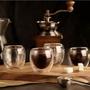 Imagem de Kit 2 Xícara De Café Dupla Camada De Vidro 80ml Copo Duplo