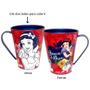 Imagem de Kit 2 Xícara Plástica da Branca de Neve Caneca Disney 360ml