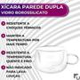 Imagem de Kit 2 Xicaras para Chá Café com Parede Dupla de Vidro Borossilicato - 240mL - Class Home