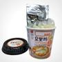 Imagem de Kit 2 Yopokki Copo Bolinho de Arroz Coreano Queijo  Topokki Cheese