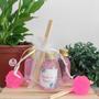 Imagem de Kit  20 Aromatizador Lembrancinha de Maternidade - Flores Rosa