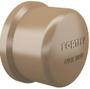Kit 20 Caps Tampão Soldável 3/4 25MM Pvc Marrom - FORTLEV Imagem de Kit 20 Caps Tampão Soldável 3/4 25MM Pvc Marrom
