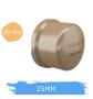 Kit 20 Caps Tampão Soldável 3/4 25MM Pvc Marrom - FORTLEV Imagem de Kit 20 Caps Tampão Soldável 3/4 25MM Pvc Marrom
