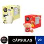 Imagem de Kit 20 cápsulas Dolce Gusto Galak e Nescau - 2 caixas