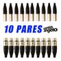 Imagem de Kit 20 conector santo angelo xlr femea e macho sa2x 10 pares