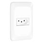 Imagem de Kit 20 Conjunto Tomada 2P+T Branco pop 10a 250v 4x2 pial legrand LGX030 com placa e suporte
