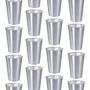 Imagem de Kit 20 Copos 500 ML Label Inox 14x8,5cm Leve Multiuso