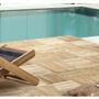 Imagem de Kit 20 Deck Madeira Modular 35x35 Natural Área Int E Ext