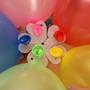 Imagem de Kit 20 Discos Clips Arranjo De Flor 11 Balões Aniversário