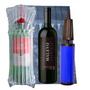 Imagem de Kit 20 embalagem inflável wine bag para transporte garrafa de vinho e bebidas em malas e viagem
