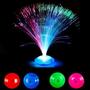 Imagem de Kit 20 Enfeite De Mesa Abajur Fibra Optica Neon Festas Decoração - Festas e Decor